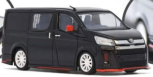 TOYOTA HIACE 300 カスタムVer. (海外仕様) ブラックマイカ (ミニカー)