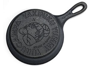 Laid-Back Camp Ohitori-sama Niku Kuukai Skillet (Anime Toy)
