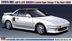 トヨタ MR2 (AW11) 後期型 G-リミテッド スーパーチャージャー (Tバールーフ) (プラモデル)