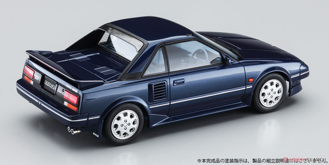 トヨタ MR2 (AW11) 後期型 G-リミテッド スーパーチャージャー (Tバールーフ) (プラモデル) 商品画像9