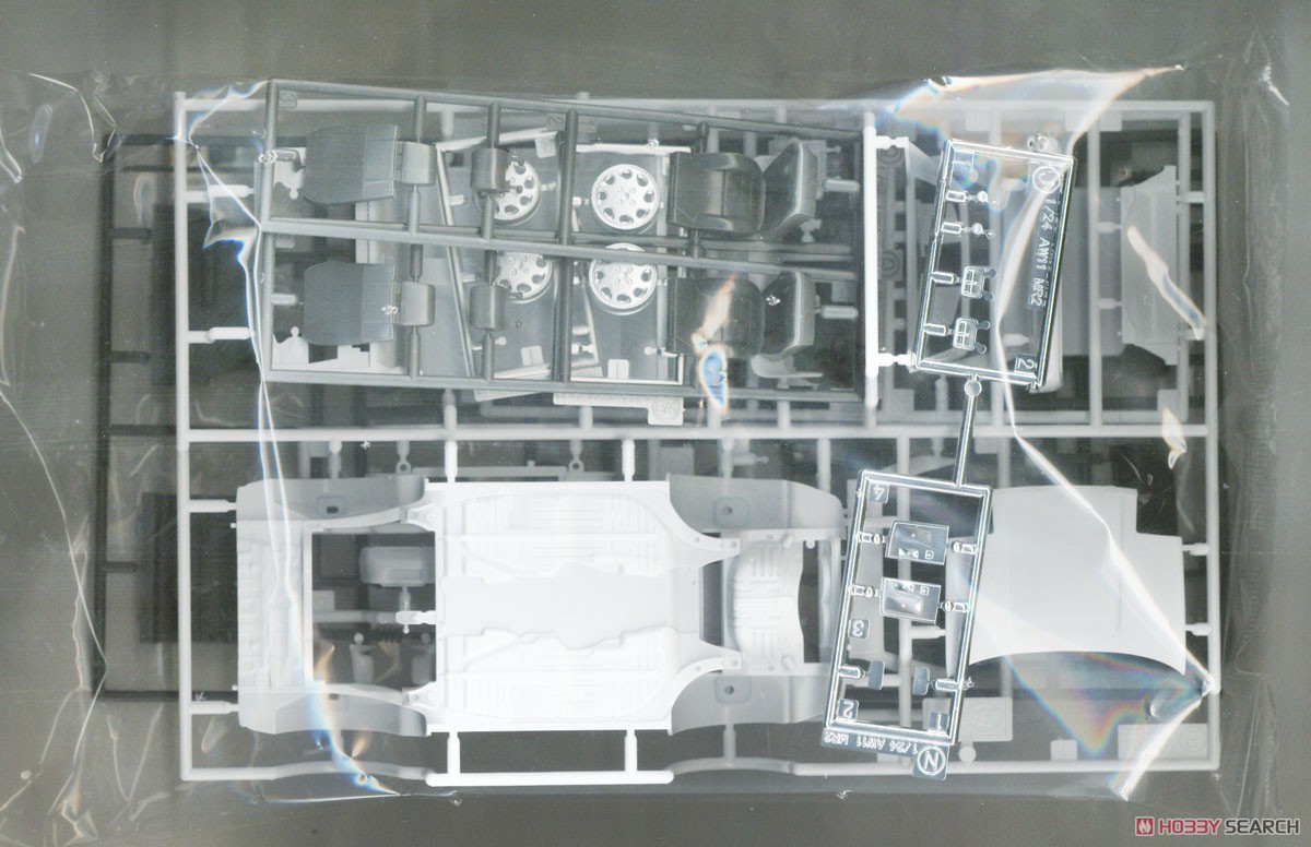 トヨタ MR2 (AW11) 後期型 G-リミテッド スーパーチャージャー (Tバールーフ) (プラモデル) 中身2