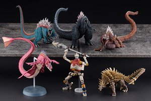 Hyper Modeling Series Godzilla S.P (Singular Point) (Set of 6) (Completed)