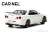 Nissan Skyline GT-R VspecII Nur (BNR34) 2002 White Pearl (Diecast Car) Item picture2