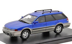 Subaru Legacy Grand Wagon (1996) Royal Blue Mica / Gray Opal (Diecast Car)
