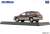 Subaru Legacy Grand Wagon (1996) Deep Red Mica / Gray Opal (Diecast Car) Item picture4