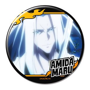 [Shaman King] Can Badge Design 04 (Amidamaru) (Anime Toy)