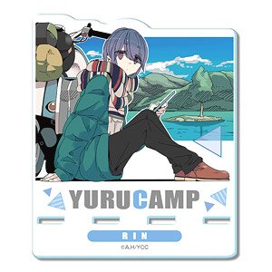 [Laid-Back Camp] Acrylic Smartphone Stand Design 03 (Rin Shima) (Anime Toy)