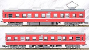 高松琴平電気鉄道 1200形 (情熱の赤い電車) 2両編成セット (動力付き) (2両セット) (塗装済み完成品) (鉄道模型)