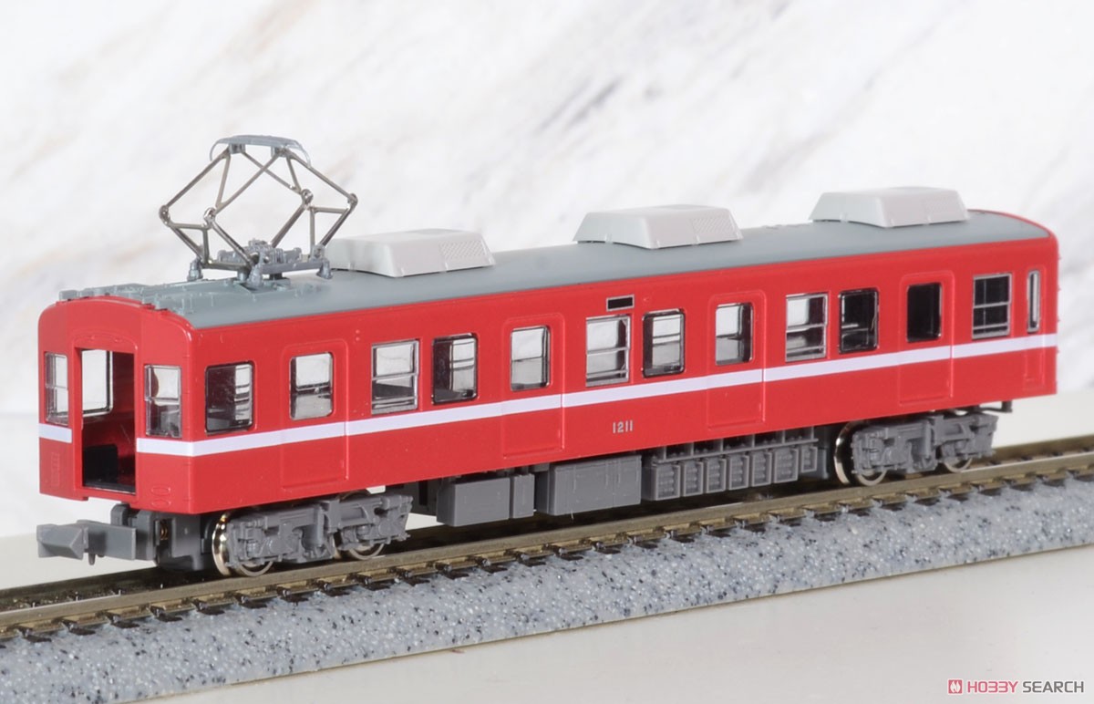 高松琴平電気鉄道 1200形 (情熱の赤い電車) 2両編成セット (動力付き) (2両セット) (塗装済み完成品) (鉄道模型) 商品画像3