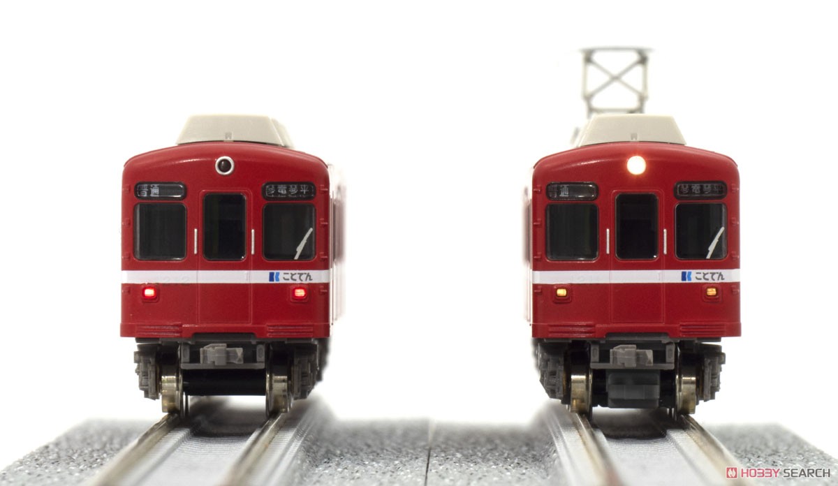 高松琴平電気鉄道 1200形 (情熱の赤い電車) 2両編成セット (動力付き) (2両セット) (塗装済み完成品) (鉄道模型) 商品画像8