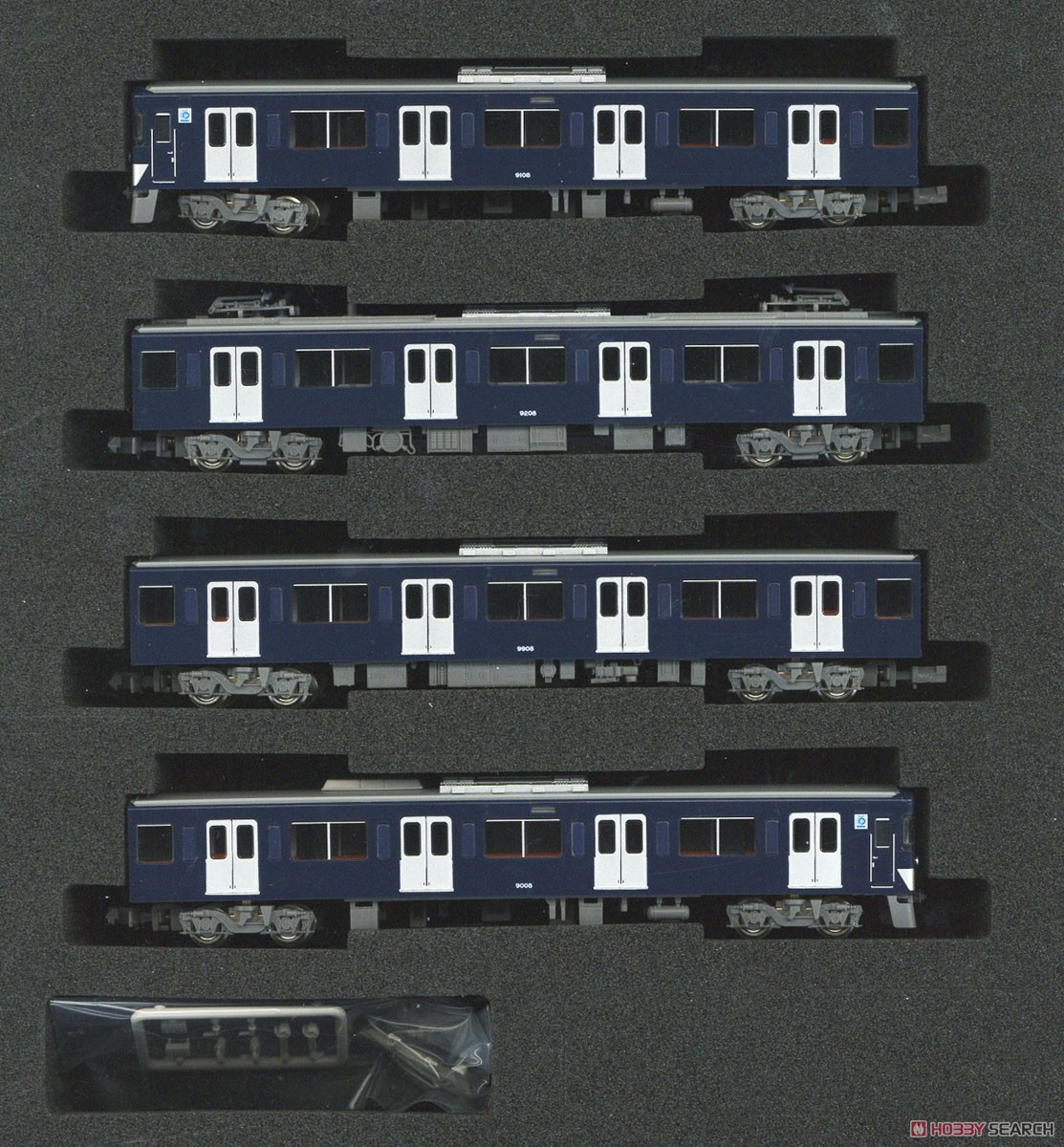 西武 9000系 (多摩湖線・紺色) 4両編成セット (動力付き) (4両セット) (塗装済み完成品) (鉄道模型) 商品画像1