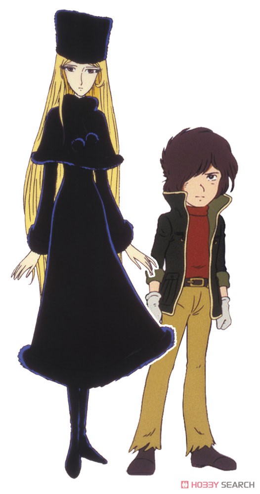 Galaxy Express 999 Maetel & Teturou Hoshino (Plastic model) Other picture2