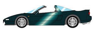 Honda NSX type T (NA1) 1997 Charlotte Green Pearl (Diecast Car)