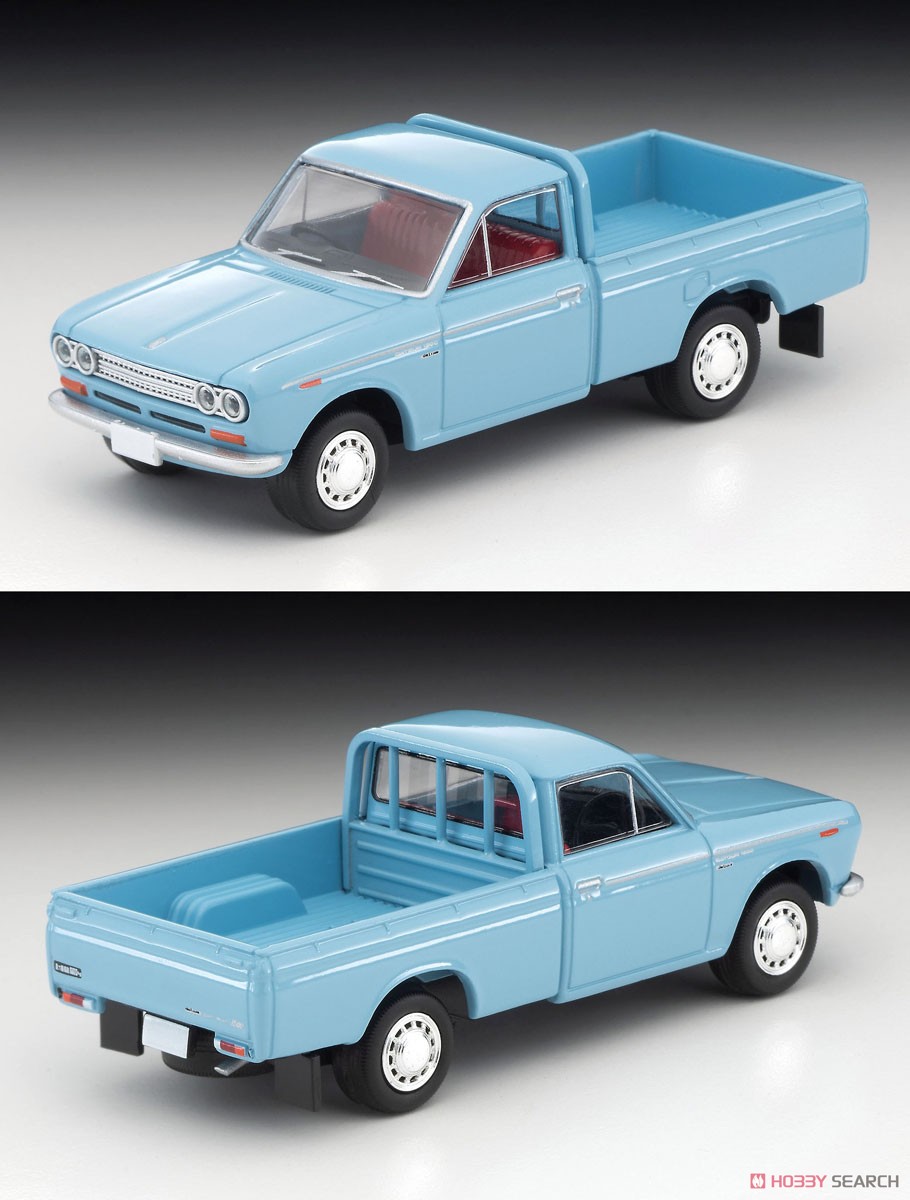 TLV-195b Datsun Truck 1500 Deluxe (Light Blue) w/Figure (Diecast Car) Item picture1