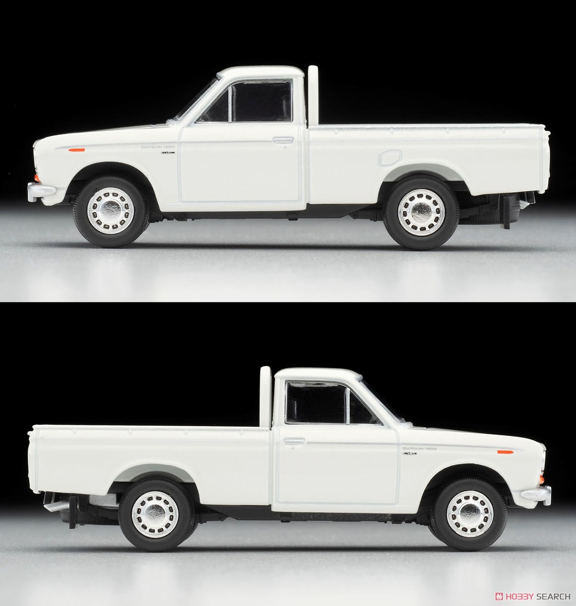 TLV-195c Datsun Truck 1300 Deluxe (White) w/Figure (Diecast Car) Item picture2