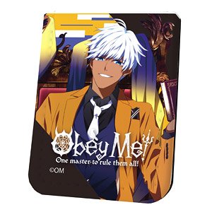 Leather Sticky Notes Book [Obey Me!] 02 Mammon (Especially Illustrated) (Anime Toy)