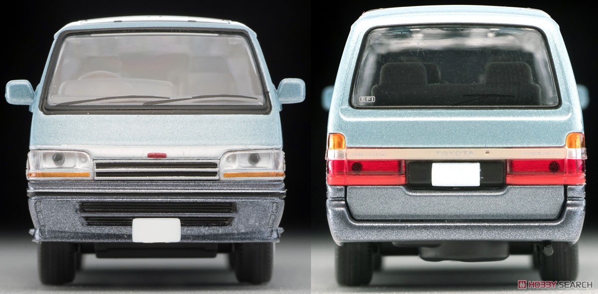 TLV-N208c Toyota Hiace Wagon Super Custom (Light Blue./Navy) (Diecast Car) Item picture3