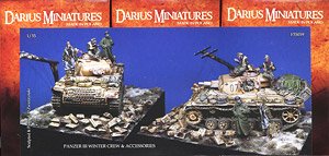 Panzer III Winter Crew & Accessories (Plastic model)