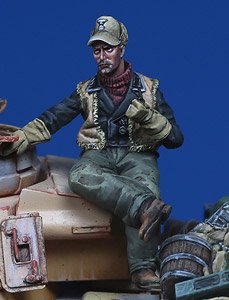 Tanker Smoking a Pipe (Plastic model)