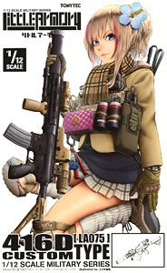 1/12 Little Armory (LA075) 416D Type Custom (Plastic model)