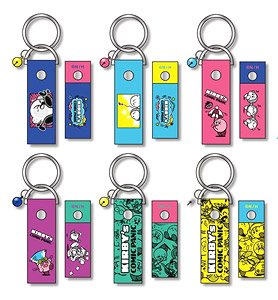 Kirby`s Dream Land Kirby`s Comic Panic Clear Key Ring Collection (Set of 6) (Anime Toy)