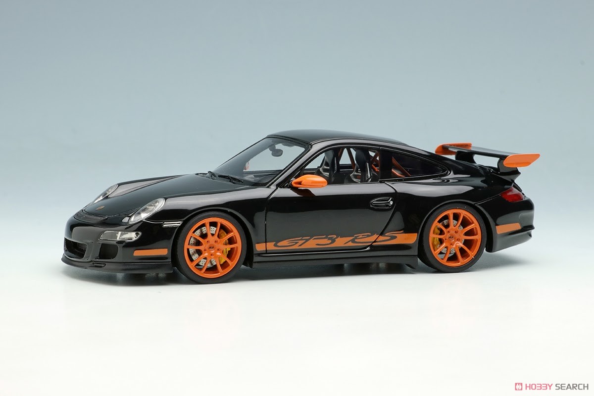 Porsche 911 (997) GT3 RS 2007 Black/Black Livery (Diecast Car) Item picture1