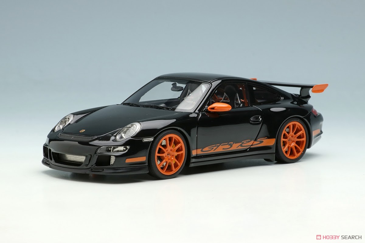 Porsche 911 (997) GT3 RS 2007 Black/Black Livery (Diecast Car) Item picture2