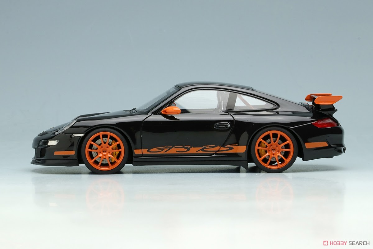 Porsche 911 (997) GT3 RS 2007 Black/Black Livery (Diecast Car) Item picture6