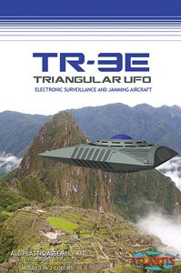 TR-3E Triangular UFO with Base (Plastic model)