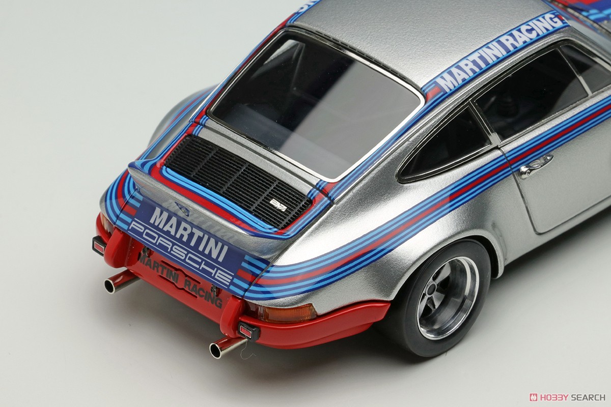 Porsche 911 Carrera RSR 2.8 1973 シルバー/マルティニストライプ (ミニカー) 商品画像5