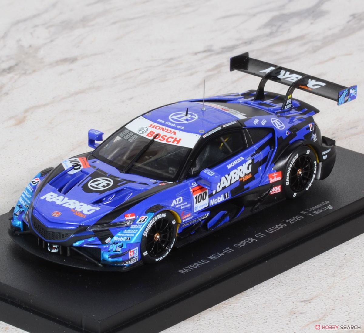 RAYBRIG NSX-GT SUPER GT GT500 2020 No.100 (ミニカー) 商品画像1