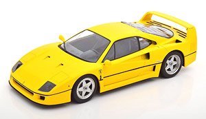 Ferrari F40 1987 yellow (ミニカー)