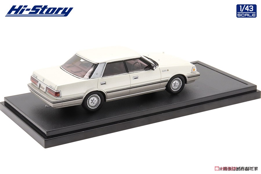 Toyota CROWN 4Door Hardtop Royal Saloon G (1986) パールシルエット・トーニング (ミニカー) 商品画像2