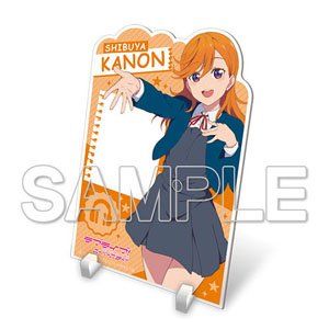 [Love Live! Superstar!!] Kanon Shibuya Acrylic Memo Stand (Anime Toy)