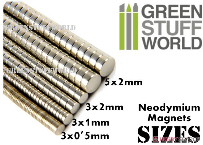 Neodymium Magnets 3x2mm - 100 Units (N52) (Material) Other picture3