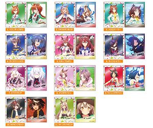 Uma Musume Pretty Derby Photo Style Metal Sticker Collection B (Set of 11) (Anime Toy)
