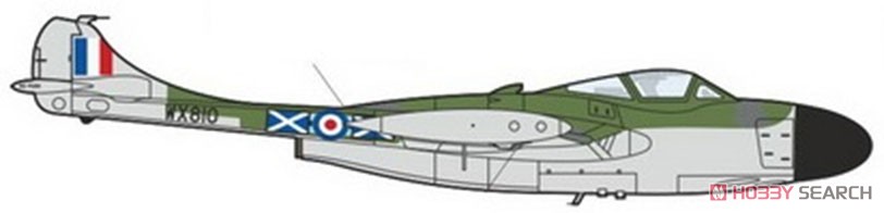 D.H.ベノム NF.3 改造パーツセット (マーク1用) (プラモデル) 塗装2