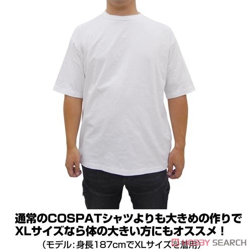 The Great Jahy Will Not Be Defeated! Makai Reconstruction Big Silhouette T-Shirt White L (Anime Toy) Other picture1