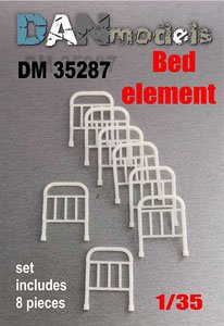 Bed Element (8 Pieces) (Plastic model)