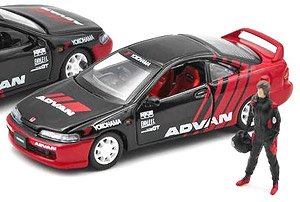 HONDA Integra Type R DC2 Advan Livery (ミニカー)