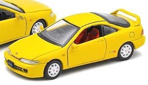 Honda Interga Type R DC2 - Yellow (ミニカー)