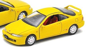 Honda Interga Type R DC2 - Yellow (Diecast Car)