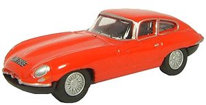 (OO) Oxford Diecast Jaguar E Type Carmen Red (Model Train)