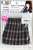 AZO2 Kina Kazuharu School Uniform Collection [Mini Skirt] (Black Check) (Fashion Doll) Item picture2