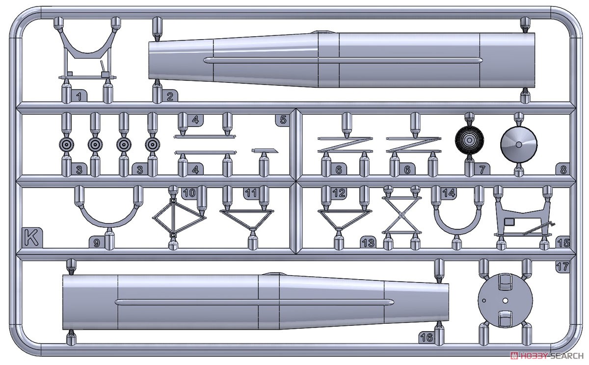 米・ダグラスC-133大型輸送機+PGM-17ソー中距離ミサイル (プラモデル) その他の画像6