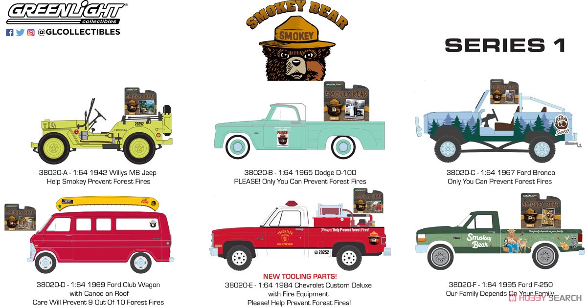 Smokey Bear Series 1 (ミニカー) その他の画像1