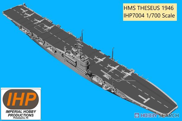 イギリス海軍 空母 HMS シーシュース 1946年 (プラモデル) その他の画像1
