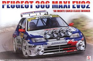 プジョー 306 MAXI EVO2 1998 モンテカルロラリー クラスウィナー (プラモデル)