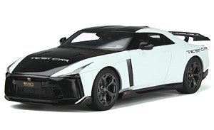 Nissan GT-R R50 Test Car (White) (Diecast Car)