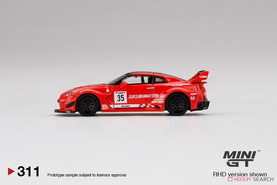 LB-Silhouette WORKS GT Nissan 35GT-RR バージョン1 LBWK (右ハンドル) (ミニカー) 商品画像2